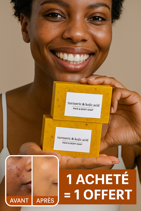 Savon Glow au Curcuma et Kojic.