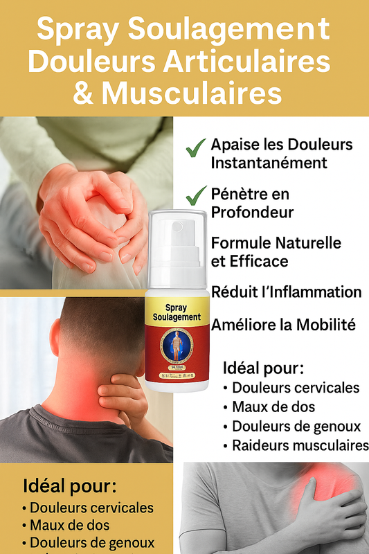 Spray Anti-Douleurs Articulaires