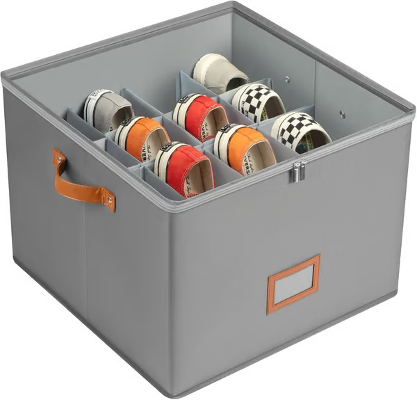 Organisateur de Chaussures en Tissu Pliable.