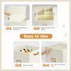 Organisateur de Chaussures en Tissu Pliable.